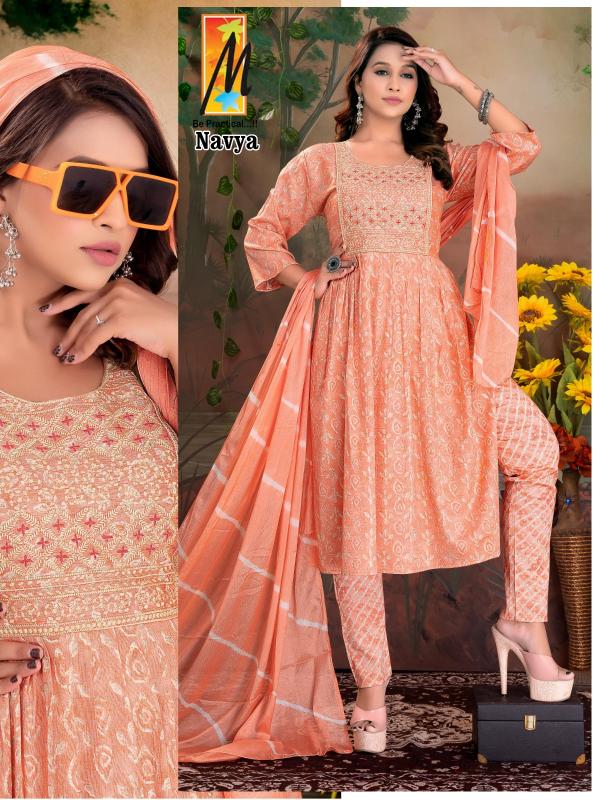 Mater Navya Cotton Exclusive Readymade Designer Suit